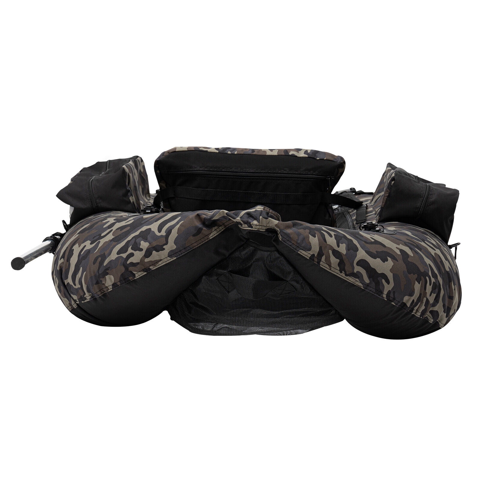 Portable Inflatable Fishing Boat Raft Backrest Adjustable Angle Within 130kg New