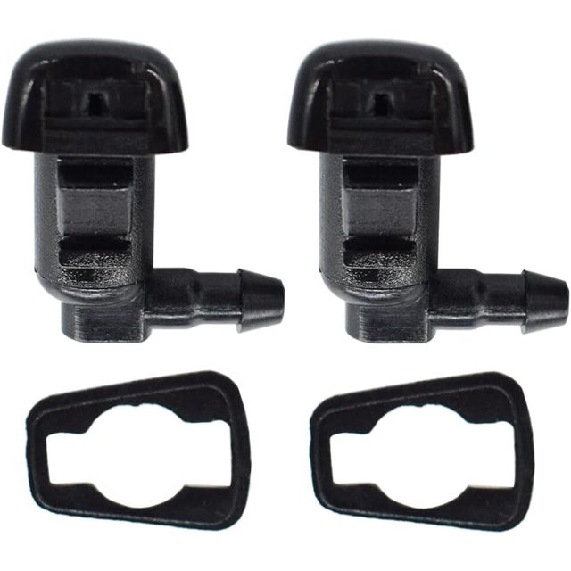 Boquillas Boquilla pulverizadora para limpiaparabrisas para Dodge Challenger Charger Chrysler 300 2011-2018, accesorios de repuesto para pulverizador de parabrisas de coche