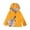 Yellow, variant on Utlike Girls Jacket Warm Design Button Hooded Coat For Toddler Soft Winter Jacket outerwear Cute Casual Outfit Comfort Fit Top For Daily Wear Size 3 Years-4 Years