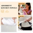 thumbnail image 6 of Cream Retro Greek Key Kitchen Towel Dish Cloths Set of 1, Microfiber Soft Kitchen Hand Towels, Geometric Greece Ancient Farmhouse Rustic Absorbent Quick Drying Dishcloths 18 x 28 Inches, 6 of 8