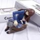 thumbnail image 2 of 10cm Native Girl Figure Lovely Kneeling Posture Collectible Miniature Figurine Ornament PVC Sexy, 2 of 5