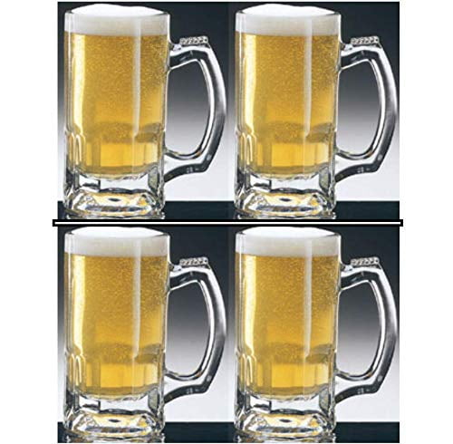 self adhesive 10 Cider/Lager Tankards Handmade Card Toppers