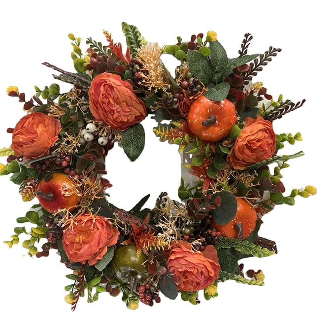 bedienty Autumn Porch Autumn Pumpkin Halloween Decorations. And Versatile, Sturdy Durable, Easy To Perfect Celebrations, Party Colorful S-30*30CM