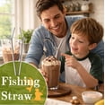 thumbnail image 3 of Rewenti Practical Fishing Straw Fishing Straw Decorative Straw 2Pc, 3 of 5