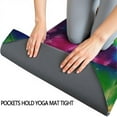 thumbnail image 3 of Colorful Tie Dye Pattern Hot Yoga Mat Towel Non Slip for Hot Yoga - Quick-Drying Yoga Mat Cover with 4 Corner Pockets with Travel Bag - Hot Yoga Towel Non Slip 74"x26", 3 of 6