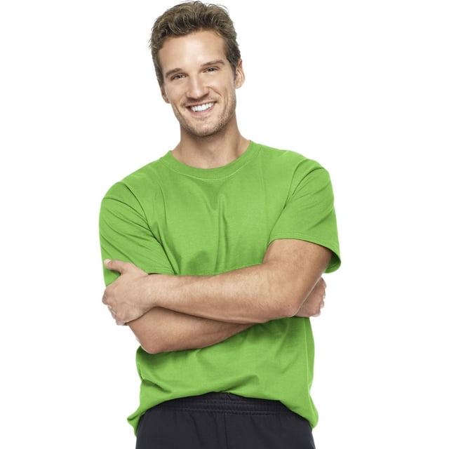 Hanes Adult Tagless Short-Sleeve Bottom Hem Beefy T-Shirt