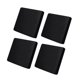 thumbnail image 4 of 4 Piezas Funda de Cojín para Sofá Elástica Protector de Muebles Decorativa para Sala de Estar Material Seda de Leche Adecuada para Uso en Hogar Oficin Negro, 4 of 8