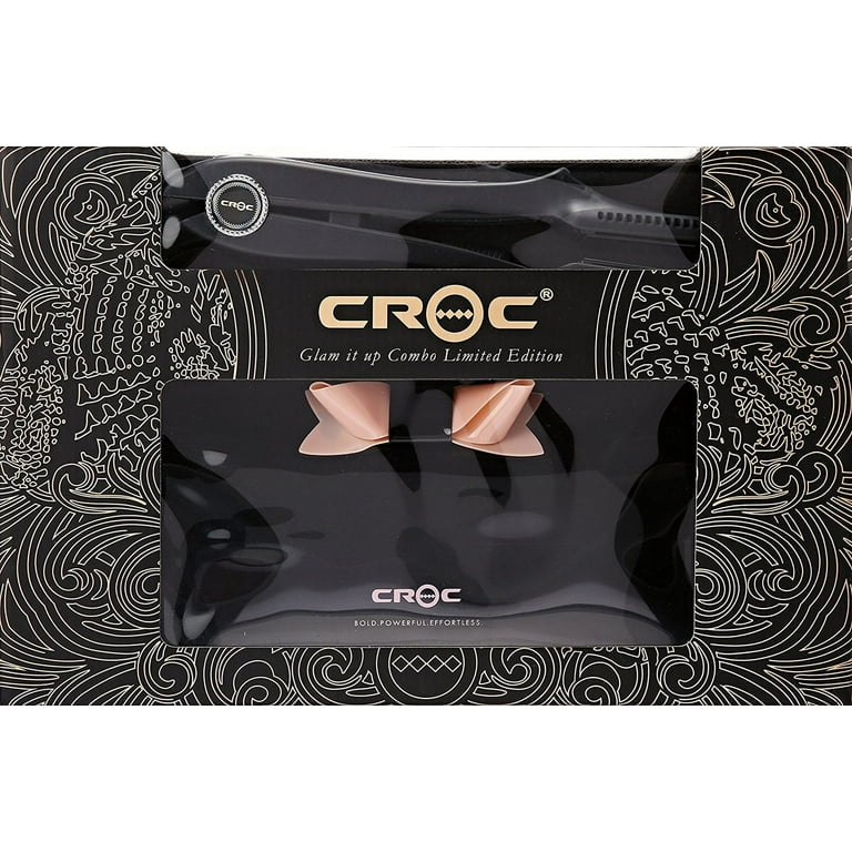 Croc Classic Nano-Titanium Flat Iron Black (Silver Titanium Plate) 450  degrees 1.5 Review