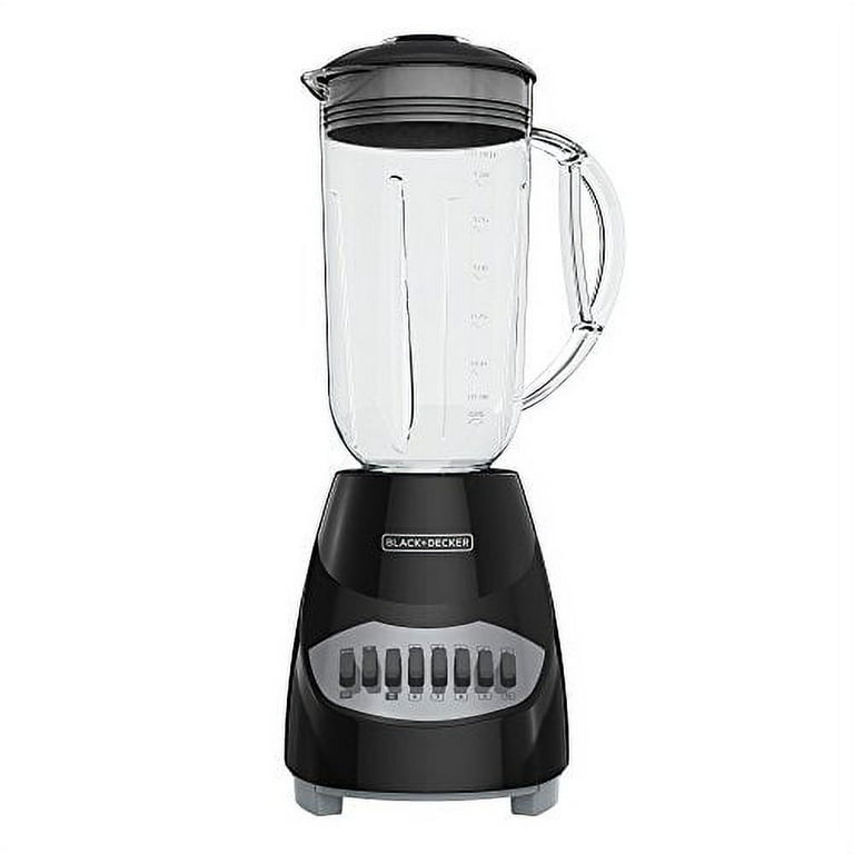 BLACK+DECKER 10-Speed Countertop Blender with 48oz Glass Jar and 4-point  Stainless Steel Blade