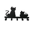 thumbnail image 1 of BR Llavero Gato con 5 Ganchos, Hierro, Negro, 1 of 5