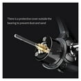 thumbnail image 4 of 15Kg Max Drag Power Full Metal Spool Grip Saltwater Freshwater Spinning Reel Suitable For Any Fish Species ,Rigid Aluminum Skeletal Frame, 4 of 5