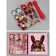 thumbnail image 4 of Juego de 18 Accesorios para Cabello Infantil, Diademas y Pinzas Adorables para Niñas, Bebés y Pequeñas, Estilo Encantador y Seguro, Modelo 5949 en Color Morado, Ideal para Regalos., 4 of 6