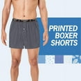 thumbnail image 5 of Badger Smith - Men's Boxer Shorts, Comfortable Cotton Boxers, 100% Cotton Print Multicolor Boxers for Men, Multi Pack, 2X-Large, 5 of 8