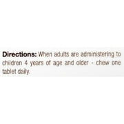 Bedoyecta Kids 50 Tab Chewables