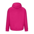 thumbnail image 5 of NTACZA Graphic Hoodies for Man Pink Pullover New Years Sweatshirts Drawstring Holiday Hooded Mens Sweatshirts L, 5 of 5