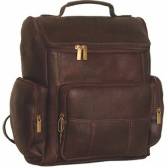 david king leather backpack