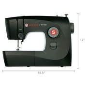 ماكينة خياطة ميكانيكية Singer M1150 مزودة بـ 45 غرزة، وإضاءة Led وفتحة زر بخطوة واحدة | الاختيار الذكي للإهداء (أسود)