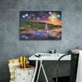 thumbnail image 4 of Epic Graffiti 'Sailboat Fireworks' by Bigelow Illustrations, Canvas Wall Art, 26"x18", 4 of 8