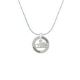 thumbnail image 2 of Delight Jewelry Silvertone Gotta Cheer Hockey Ring Charm Necklace, 18", 2 of 4