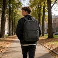 thumbnail image 4 of CaiYueKe Durable Oxford Backpack for Men Women Laptop College Work Travel Daypack Water Resistant Casual Commuter Bag with Front Pocket Padded Straps, 4 of 6