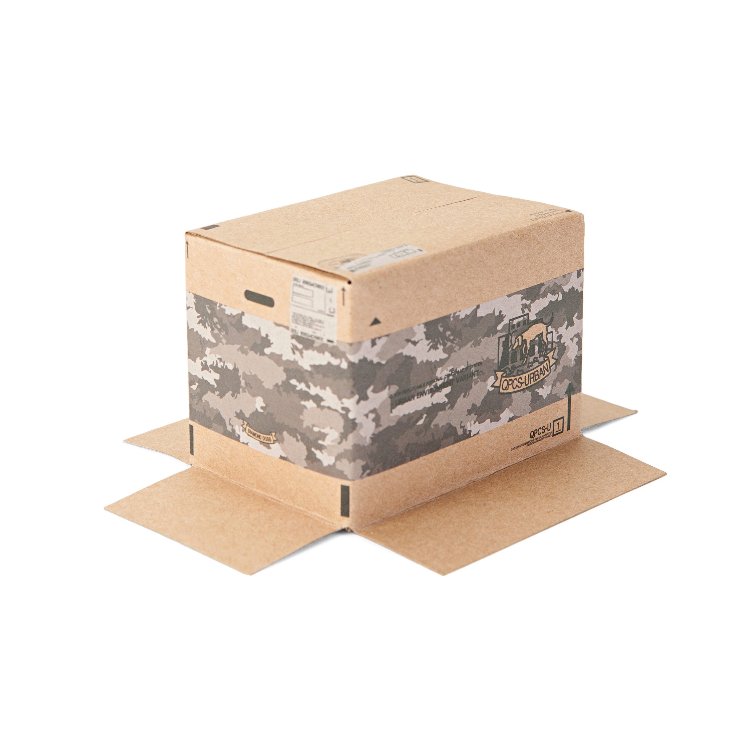 Metal Gear Solid The Phantom Pain Urban Miller Tap Sound Cardboard Box