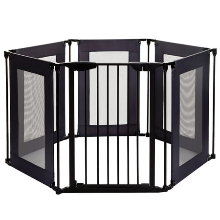 Brooklyn Converta 6 Panel Play-Pen & Wide Barrier Gate