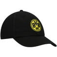 thumbnail image 3 of Men's Fi Collection Black Borussia Dortmund Bambo Classic Adjustable Hat - OSFA, 3 of 4