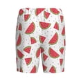 thumbnail image 4 of Picia Hand Drawn Watermelon Pajama Shorts for Men, Men's Pajama Bottoms, Sleepwear,Short Pajama Pants-Medium, 4 of 9