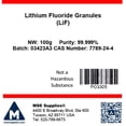 thumbnail image 2 of MSE PRO Lithium Fluoride (LiF) 99.999% 5N Granules, 2 of 3