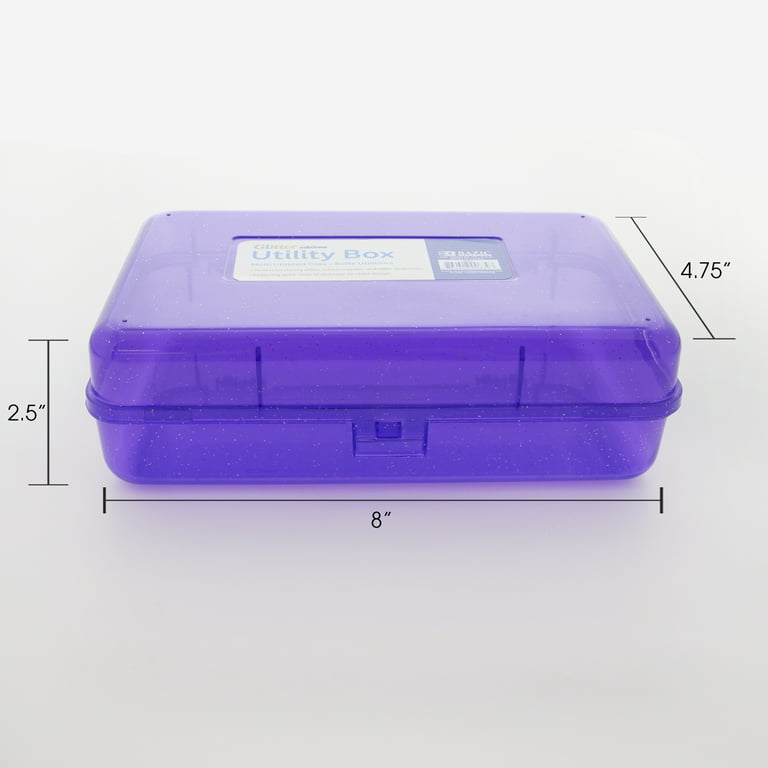 Bazic Products 6.5 in. H x 11.5 in. W x 0.25 in. D Pencil Box