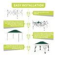 thumbnail image 6 of 12' x 12' Outdoor Gazebo Shelter, Pop Up Heavy Duty Double Roof Patio Gazebo with Netting and Curtains, Outdoor Patio Canopy for Lawn, Garden, Backyard, Deck, 6 of 7