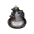 thumbnail image 2 of Ceramic Backflow Incense Burner with Waterfall Design - Aromatherapy Decor for Home, Yoga, and Relaxation, 2 of 7