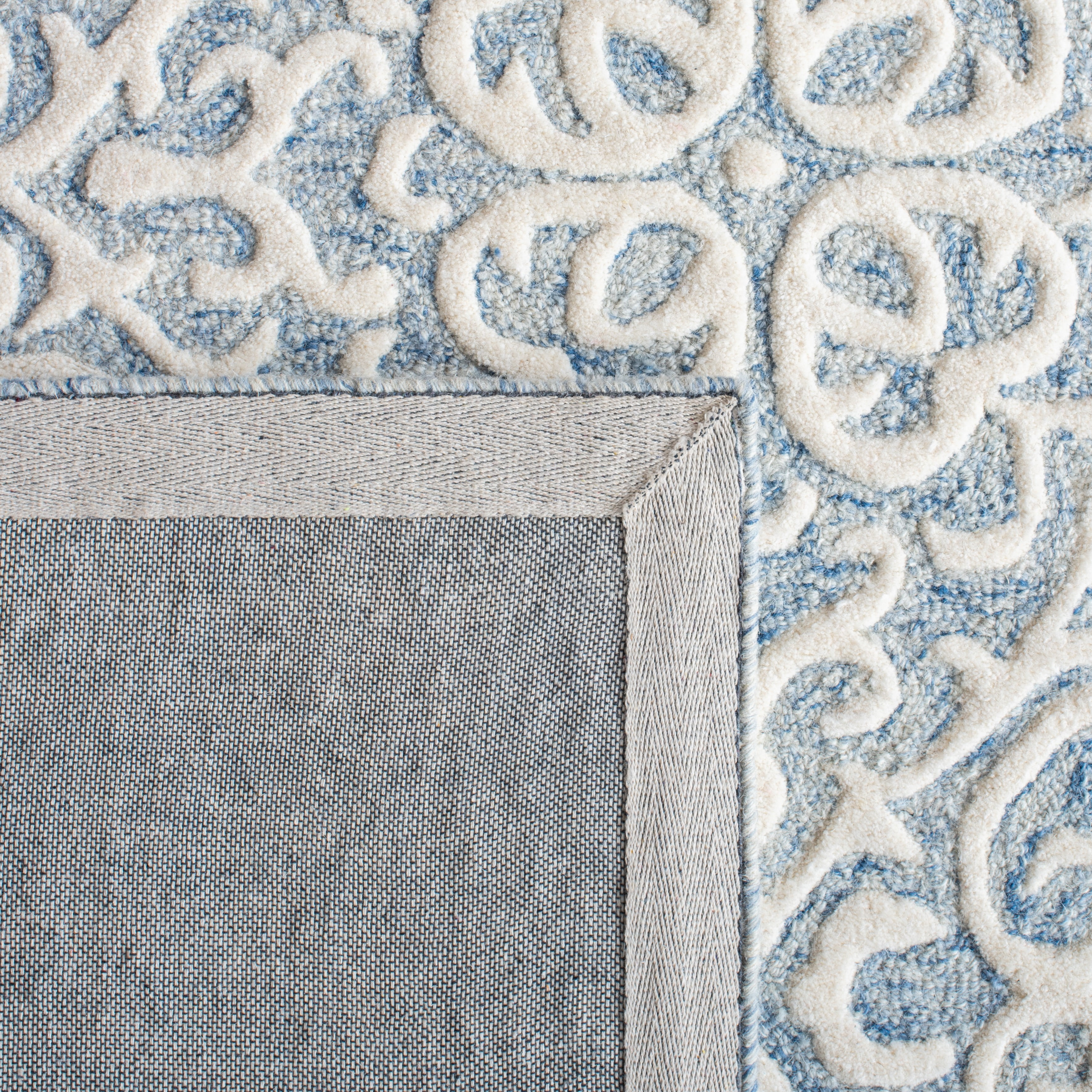 Safavieh Metro Joshua Medallion Area Rug, Blue/Ivory, 5' x 8'