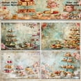 thumbnail image 4 of A5 Size Scrapbook Paper, 24 Sheets Aesthetic Craft Cardstock Origami Paper for Art Collage Photo Album Journaling Scrapbooking Supplies, 4 of 4