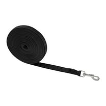 Unique Bargains Training Dog Leash 49.2ft Long Puppy Leashes for Small Medium Dogs Puppy for Training Black