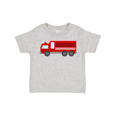 

Inktastic Fire Truck (Red) Gift Toddler Boy or Toddler Girl T-Shirt