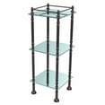 thumbnail image 3 of Three Tier Etagere with 14 Inch x 14 Inch Shelves - Antique Bronze, 3 of 7