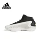thumbnail image 3 of Zapatillas de baloncesto Adidas Original AE1 negras y grises de caña media con absorción de impactos y antideslizantes para hombre, 3 of 5