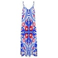 thumbnail image 4 of Tuiles d'Azur Portugais. Motifs Magnifiques. Robe Sans Manches de Luxe pour Femme Robe de Soirée Robes d'Été Femme 2024, 4 of 4