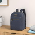 thumbnail image 2 of Mochila Kenneth Cole REACTION Chelsea Chevron 15" Azul marino, 2 of 8
