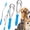 2Double Lap, variant on Pet Shedding Blade for Dogs and Cats, Dual Sided Stainless Steel Grooming Tool for Undercoat