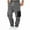02 Dark Gray, variant on Fewfanhot Men's Pants Stretch Casual Sweatpants for Men Lounge Athletic Pants Drawstring Pants with Pockets
