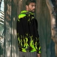 thumbnail image 6 of Hoodies for Men Y2k Tie-Dye Pullover Hoodies Drawstring Long Sleeve Casual Sweatshirt Jacket with Pockets XXXL, 6 of 9
