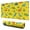 Yellow Dinosaur Plant, variant on Long Mouse Pads for Desk,Yellow Dinosaurs Palms Pattern Desk Mats on Top Of Desks, Desk Mouse Pad Extra Large with 3mm Non-Slip Base and Stitched Edge for Gaming,Office,Work,Home 31.5"x11.8"