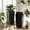 black, variant on 30 Inch Self-Watering Tall Planter Pots Set of 2 with Drainage Holes, Water Level Monitor & Removable Inner Bucket for Indoor Outdoor Use, White