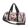 thumbnail image 1 of Balery Rose Flowers Bolsa de Gimnasio para Mujeres y Hombres, Bolsa de Viaje Impermeable, Bolsa de Fin de Semana con Compartimento para Zapatos y Bolsillo Húmedo, 1 of 6