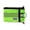 EV Green, variant on Surfshorts Flow Wallet - Ultra Thin Slim Card RFID Wallet For Men with Keyring Attachment & Quick Drying Mesh (EV Pink)