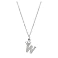 thumbnail image 1 of 26 English Letters Full Pendant Necklace For Women Rhinestone Necklaces A Z 26 Alphabet Initial Necklaces For Teen Girls Jewelry Statement Necklace for Women Pendant Necklace Women Long Beaded, 1 of 3