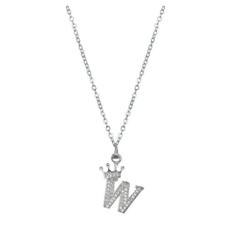 26 English Letters Full Pendant Necklace For Women Rhinestone Necklaces A Z 26 Alphabet Initial Necklaces For Teen Girls Jewelry Statement Necklace for Women Pendant Necklace Women Long Beaded