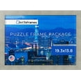 thumbnail image 3 of ArtToFrames 19.3x13.8 Inch - 49x35 CM Gray Puzzle Frame for 500 piece Puzzles.1.25 Inch Custom MDF Puzzle Frames, Classic Silver - Comes with Regular Glass, 3 of 6